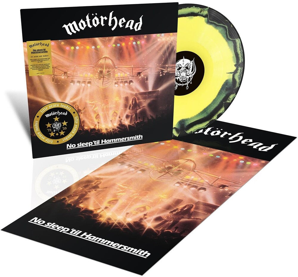 Motörhead - No Sleep 'til Hammersmith (Blk) [Colored Vinyl] (Ylw) [New Vinyl]