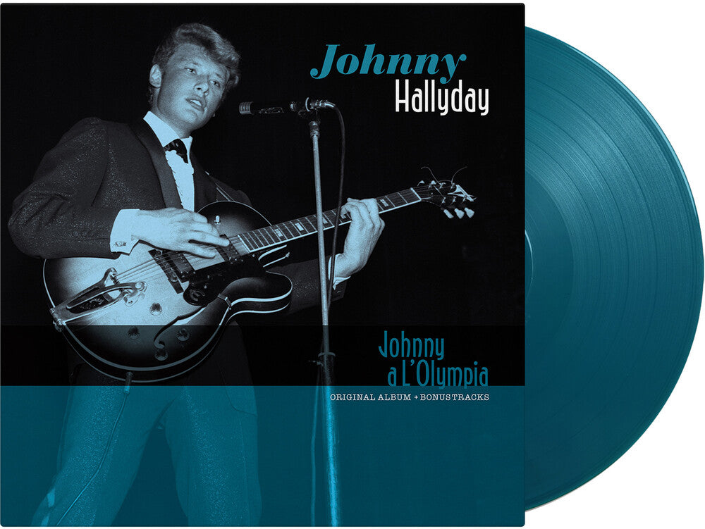 Johnny Hallyday - Johnny A L'olympia - Aquamarine Vinyl (Aqu) [Colored Vinyl] [New Vinyl]