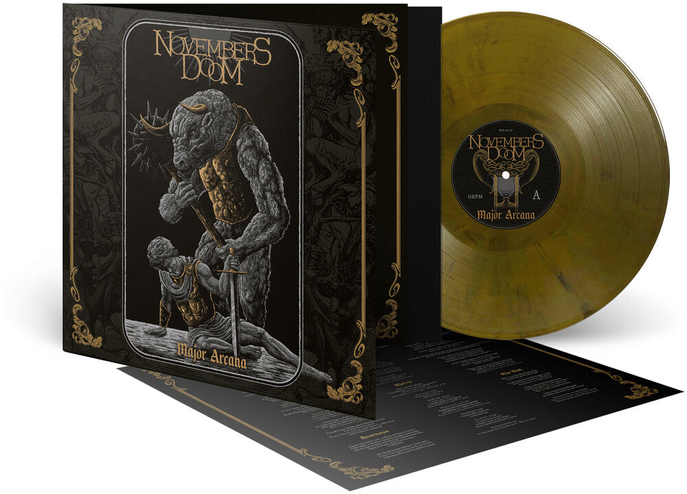 Novembers Doom - Major Arcana (Blk) [Colored Vinyl] (Gate) (Gol) [Limited Edition] [New Vinyl]