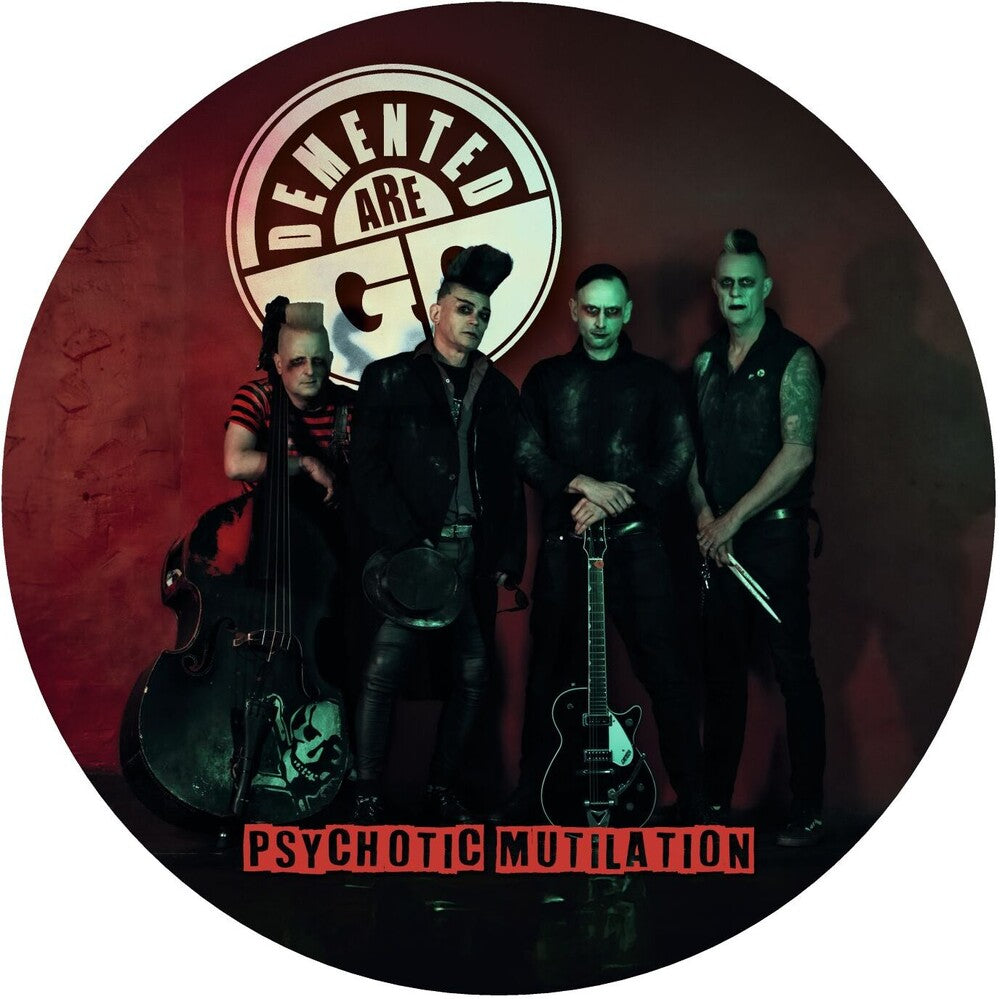 Demented Are Go - Psychotic Mutilation (Bonus Track) (Pict) [LP] [New Vinyl]