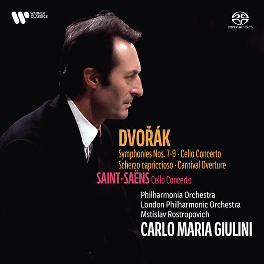 Carlo Giulini  Maria - Dvorak: Syms 7-9 Vc Con Saint-Saens: Vc Con [CD] [New CD]