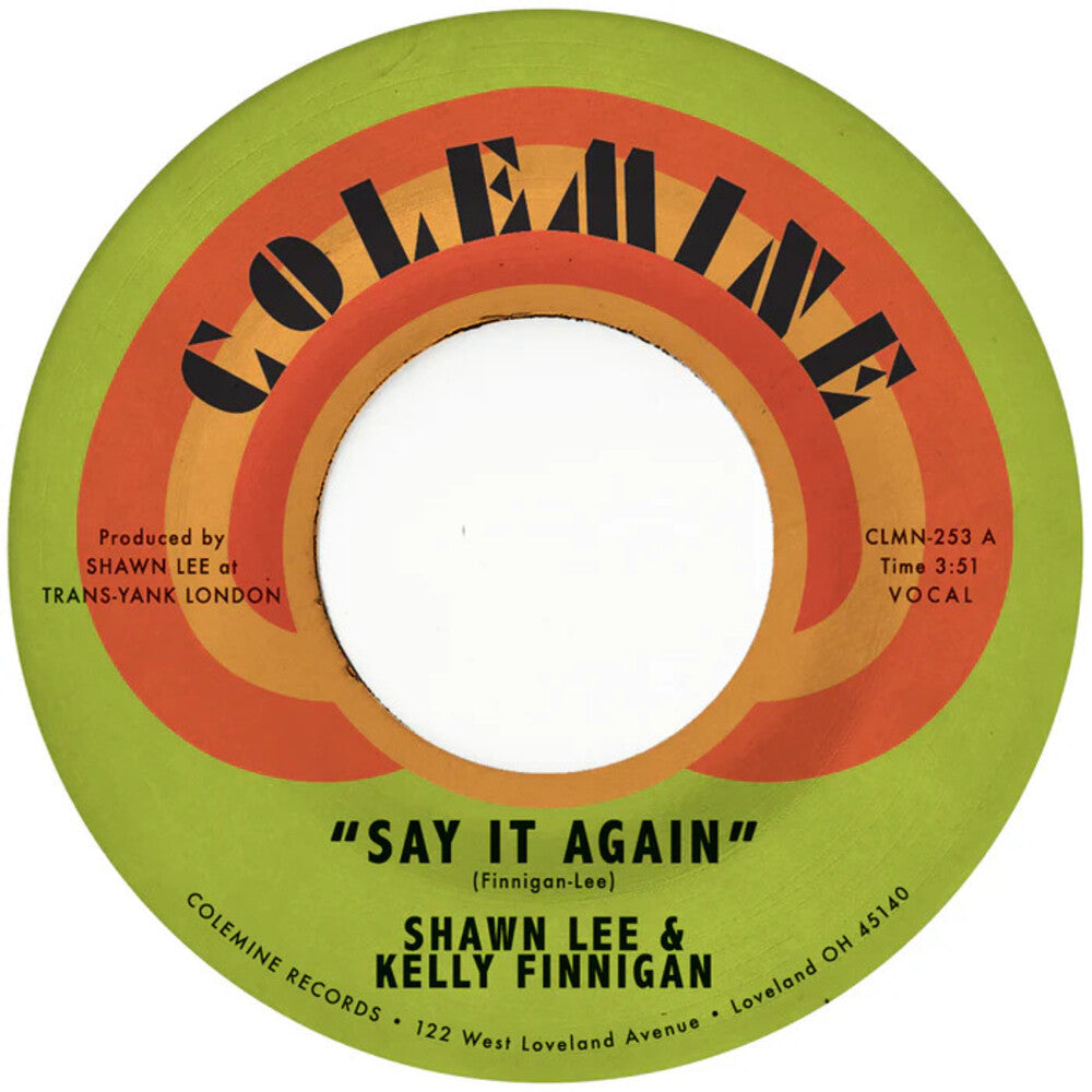 Shawn Lee  / Finnigan,Kelly - Say It Again / Harpsichord Rock [Colored Vinyl] [Clear Vinyl] [New Vinyl]