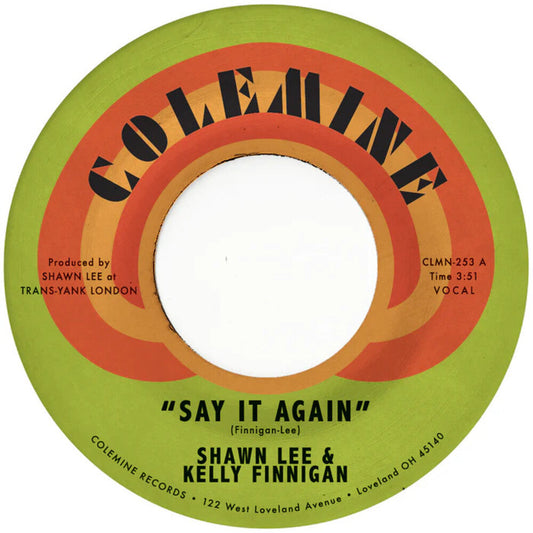 Shawn Lee  / Finnigan,Kelly - Say It Again / Harpsichord Rock [Colored Vinyl] [Clear Vinyl] [New Vinyl]