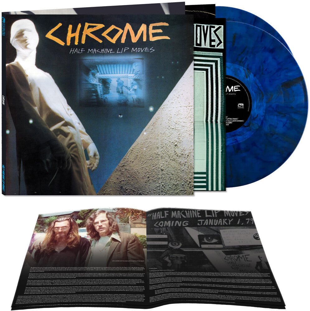 Chrome - Half Machine Lip Moves - Deluxe Edition [Blue Marble 2 LP] [New Vinyl]