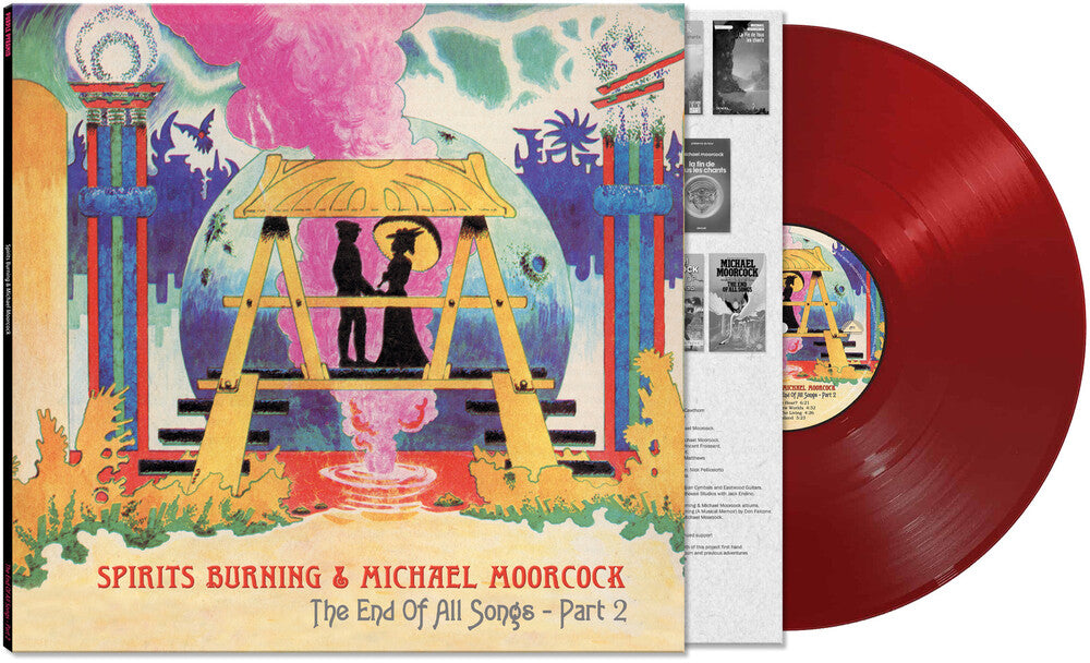 Spirits Burning & Michael Moorcock - The End Of All Songs - Part 2 [Red LP] [New Vinyl]