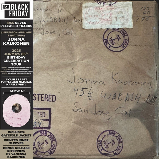 Jorma Kaukonen - Wabash Avenue: 1965 Never Released Tracks [RSD Black Friday 2025] [New Vinyl]