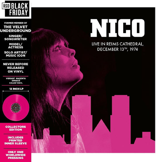 Nico - Live In Reims Cathedral 1974 [RSD Black Friday 2025] Vinyl Record [New]