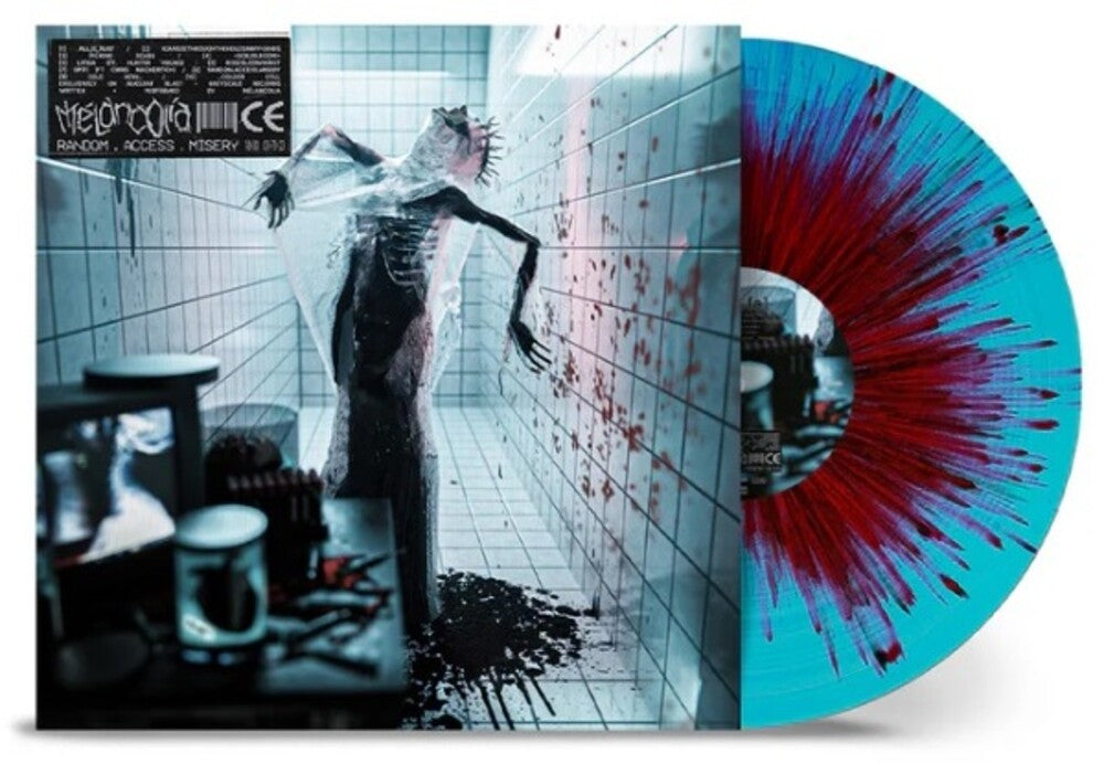 MELANCOLIA - Random Access Misery [Colored Vinyl] (Red) (Trq) (Spla) [New Vinyl]