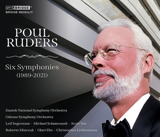 Danish National Symphony Orchestra - Ruders: Six Symphonies [CD] [New CD]