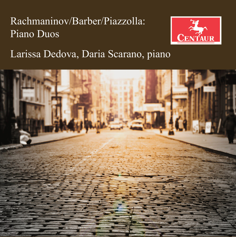 Larissa Dedova - Rachmaninoff Barber & Piazzolla: Pno Duos [CD] [New CD]