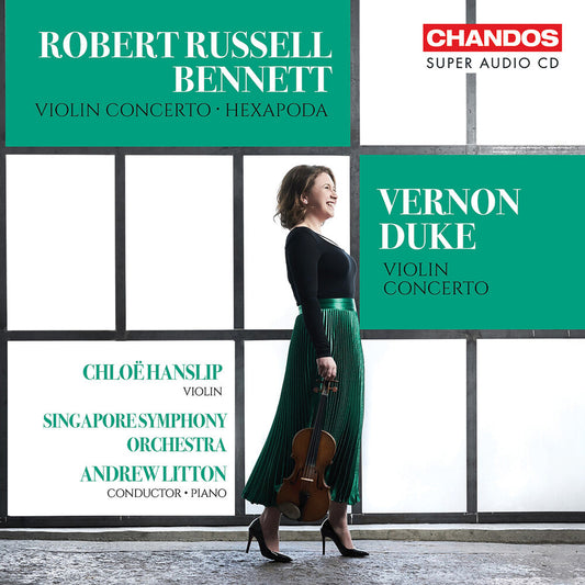 Chloe Hanslip - Russell Bennett & Duke: Vn Cons [CD] [New CD]