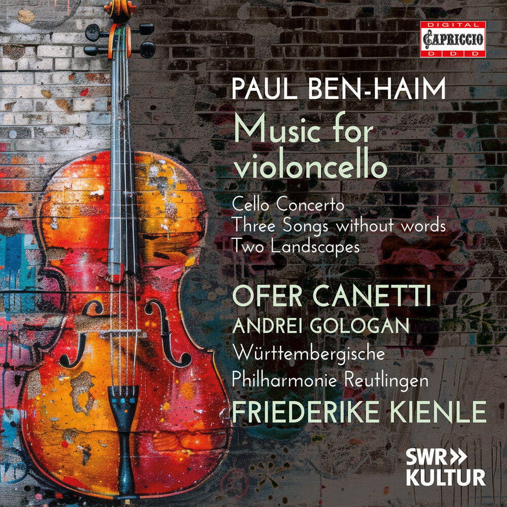 Ofer Canetti - Paul Ben-Haim: Music For Violoncello [CD] [New CD]