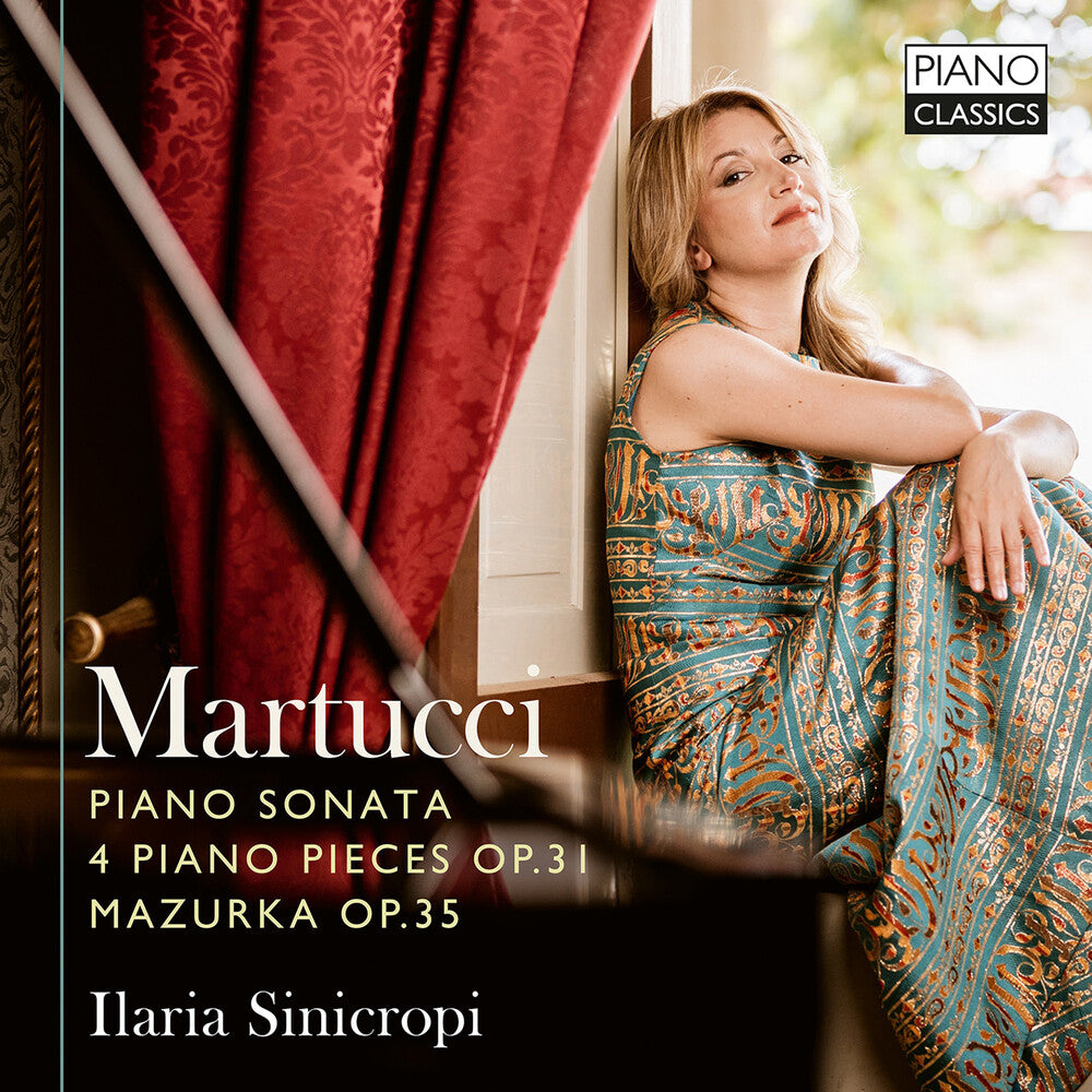Ilaria Sinicropi - Martucci: Son Op. 34 Works Op. 31 & Mazurka Op. 35 [CD] [New CD]