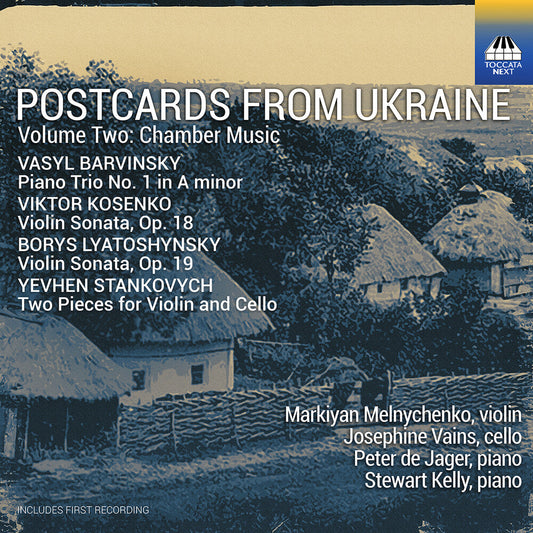 Markiyan Melnychenko - Postcards From Ukraine Vol. 2 - Chamber Music [CD] [New CD]