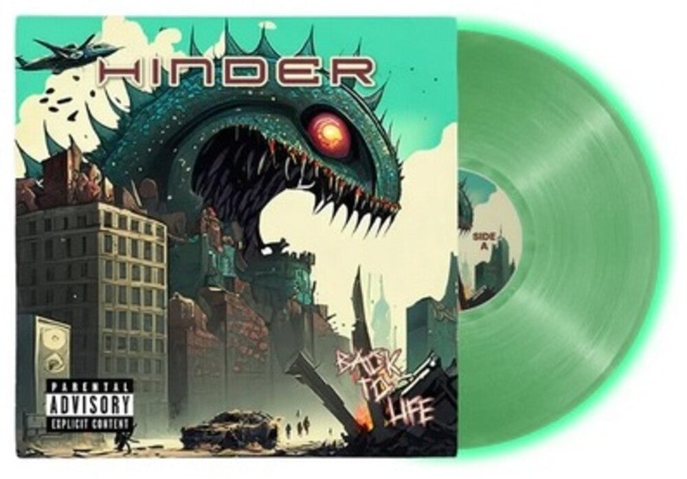 Hinder - Back To Life [Colored Vinyl] (Min) [New Vinyl]