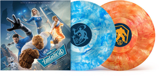 Michael Giacchino - Fantastic Four: First Steps (Original Motion Picture Soundtrack) [Blue Marble/Orange Marble 2 LP] [New Vinyl]