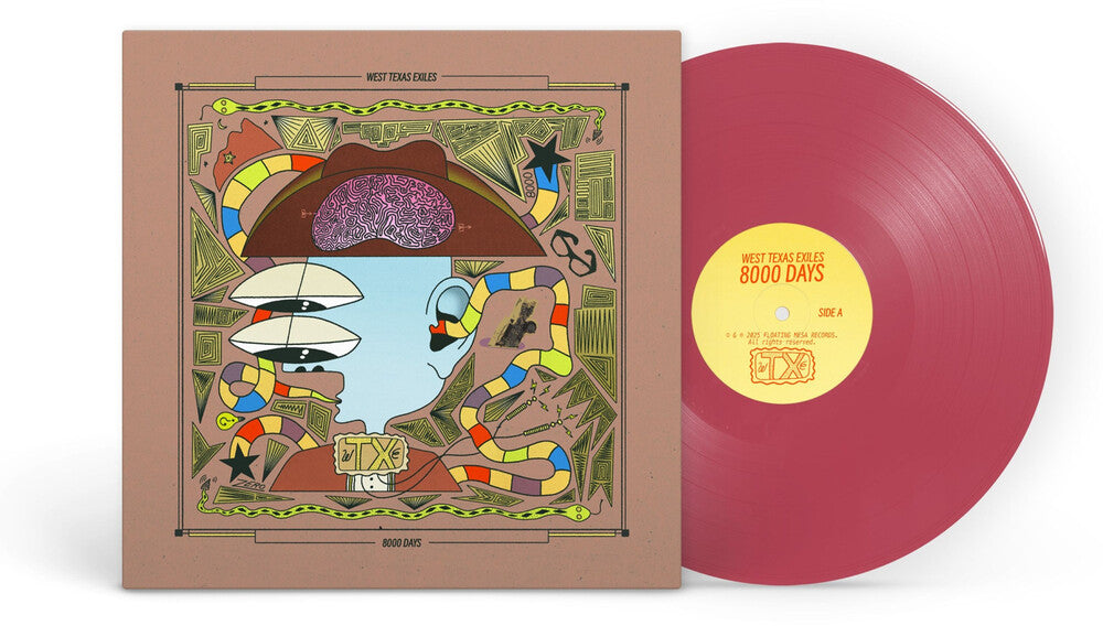 West Texas Exiles - 8000 Days [Oxblood LP] [New Vinyl]
