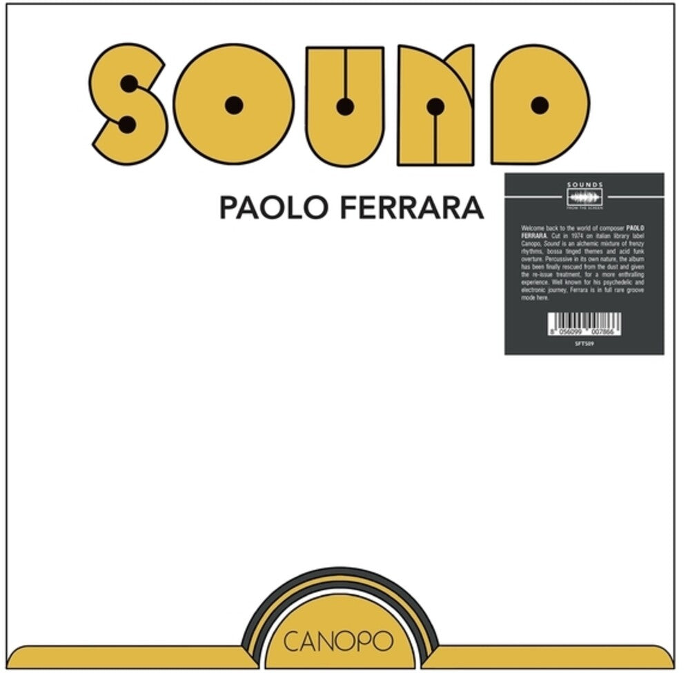 Paolo Ferrara - Sound [LP] [New Vinyl]