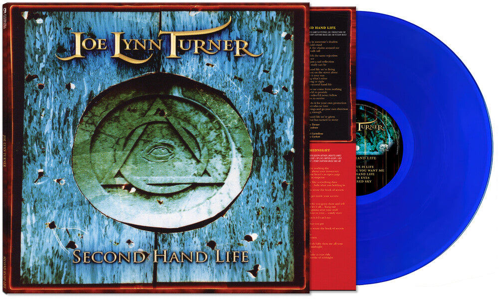 Joe Lynn Turner - Second Hand Life -  [Blue LP] [New Vinyl]