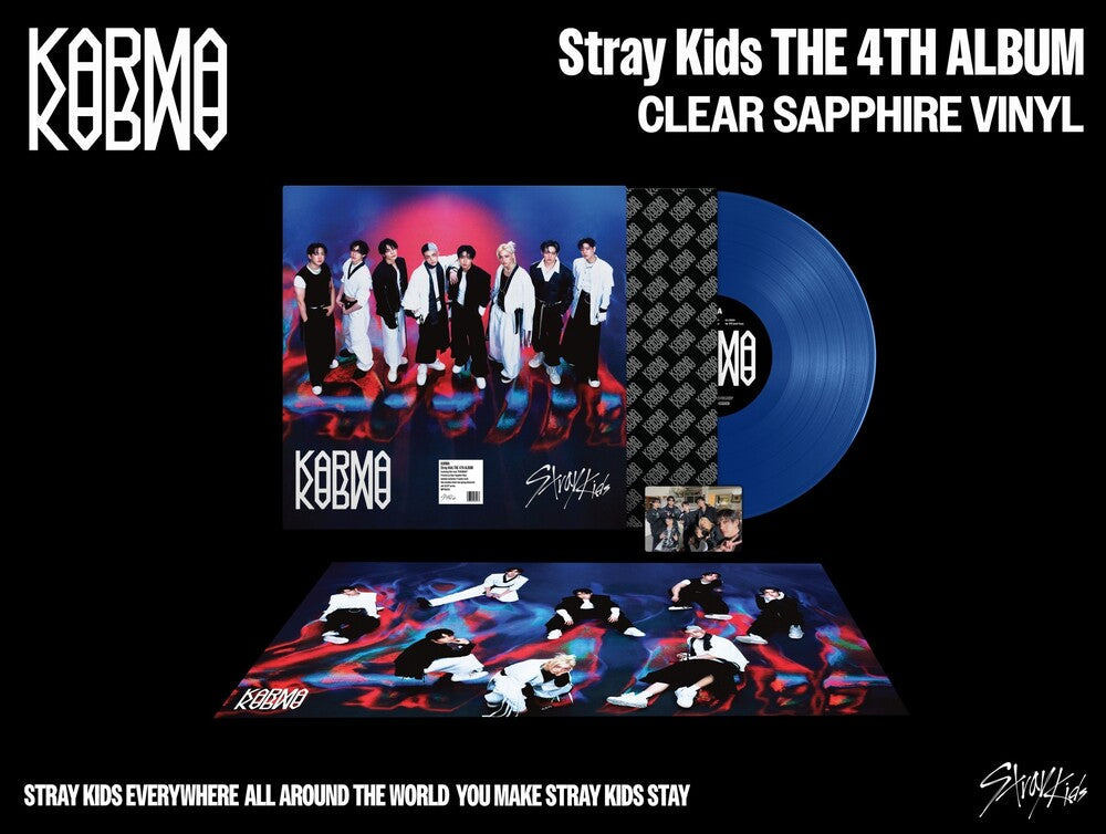 Stray Kids - KARMA [CLEAR SAPPHIRE VINYL] [New Vinyl]