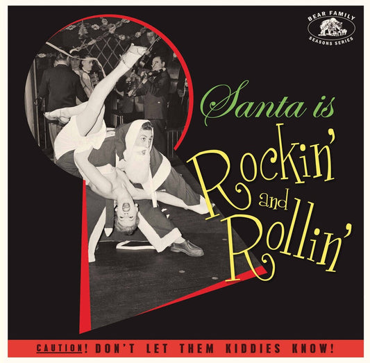 Santa Is Rockin' And Rollin' / Various (Colv) - Santa Is Rockin' And Rollin' / Various [Colored Vinyl] [New Vinyl]