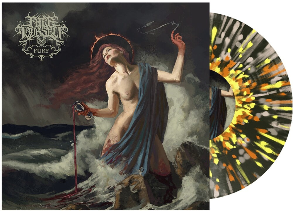 Face Yourself - Fury [Black Ice w/ Orange + Yellow + Bone Splatter Colored Vinyl] [New Vinyl]