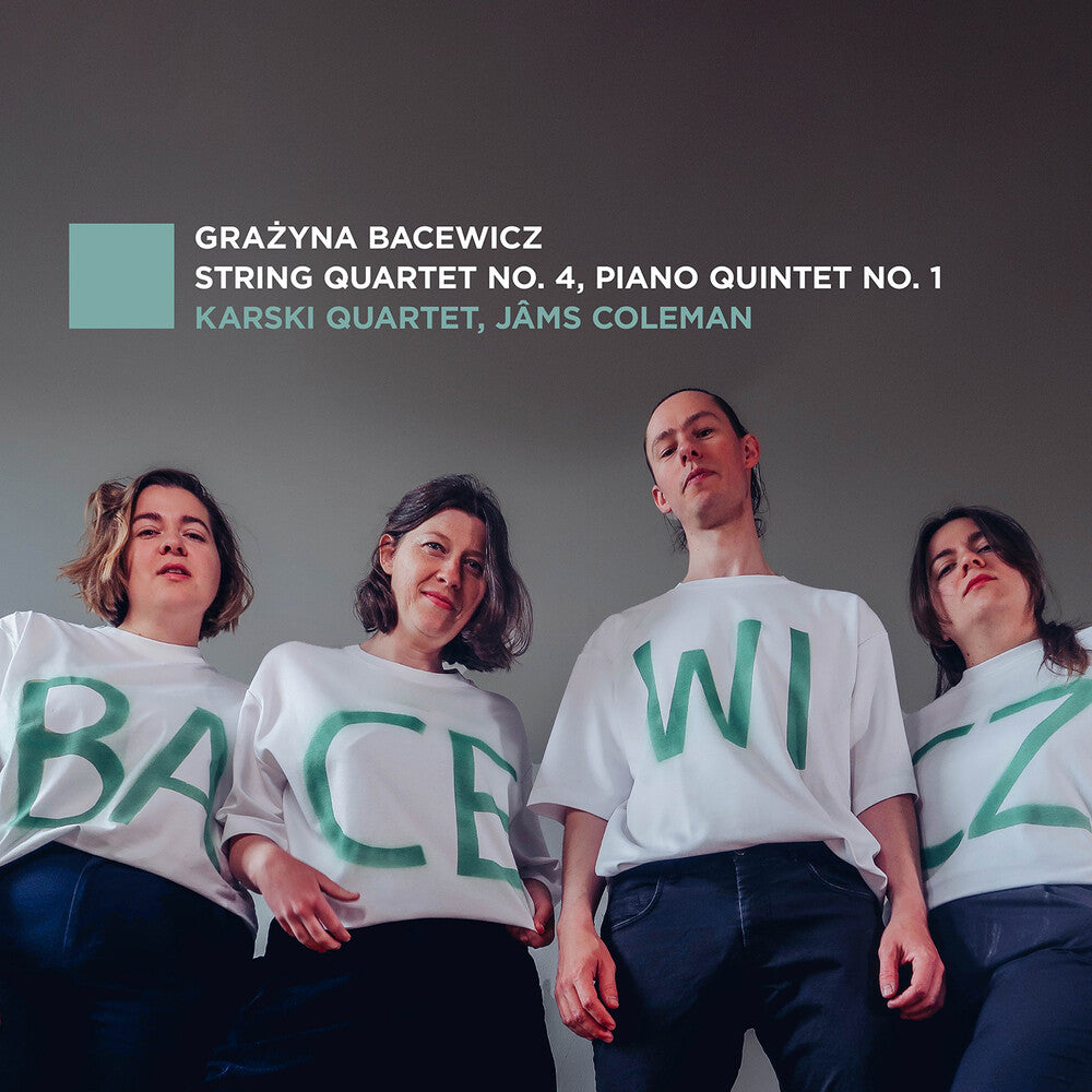 Karski Quartet - Bacewicz: Str Qrt No. 4 Pno Qnt No. 1 [CD]