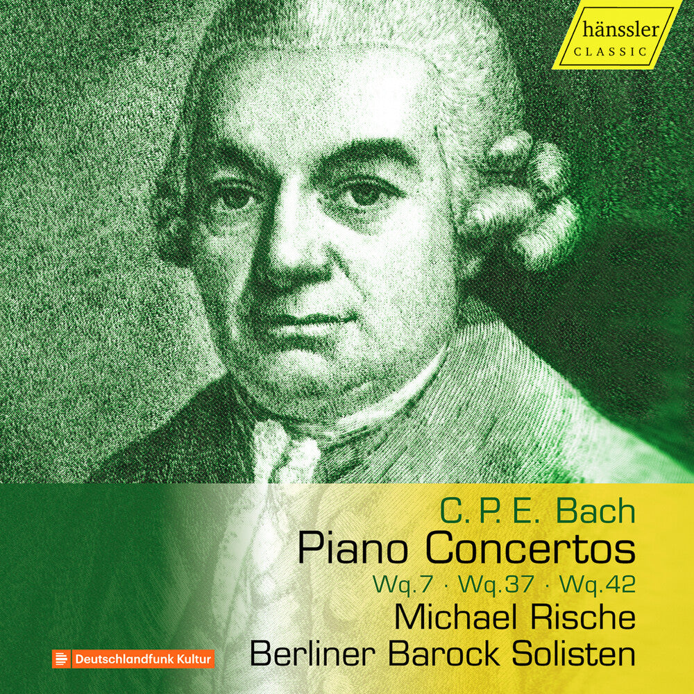 Rische, Michael - C.P.E. Bach: Piano Concertos, Wq. 7, Wq. 37 & Wq. 42 [CD] [New CD]