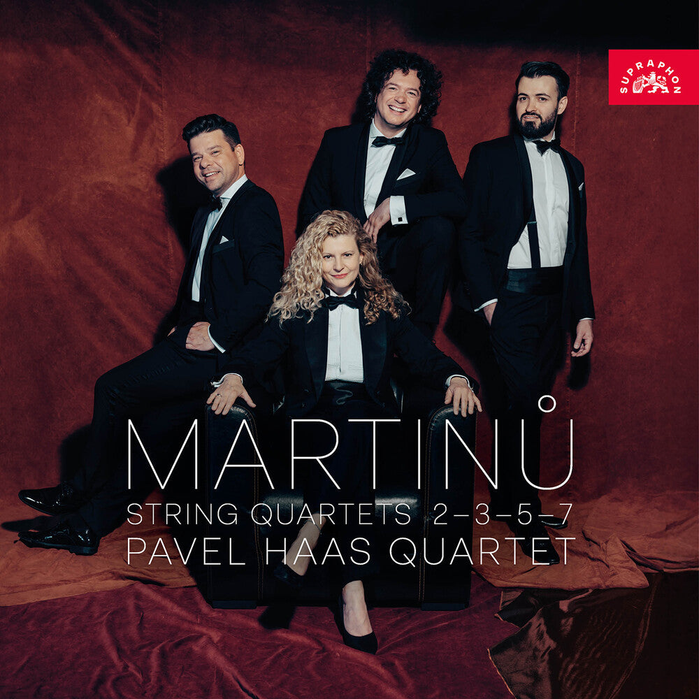 Pavel Haas - Bohuslav Martinu: Str Qrts 2 3 5 & 7 [CD] [New CD]