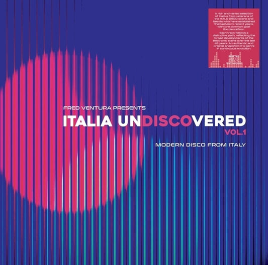 Fred Ventura Presents Italia Undiscovered 1 / Var - Fred Ventura Presents Italia Undiscovered 1 / Var [LP] [New Vinyl]
