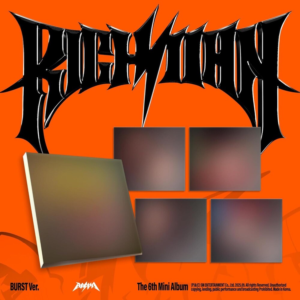 Aespa - 6th Mini Album Rich Man (Burst Ver.) (Post) (Phob) [CD] [New CD]
