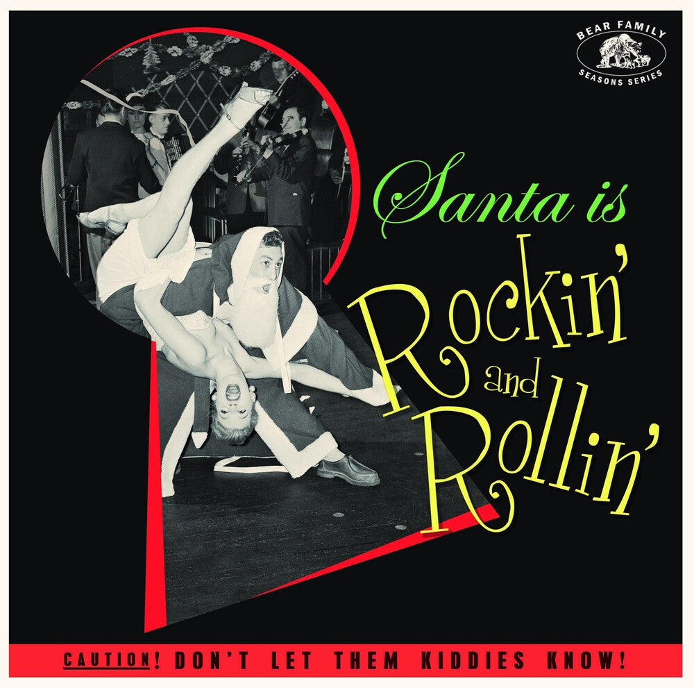 Santa Is Rockin' And Rollin' / Various (Wb) - Santa Is Rockin' And Rollin' / Various [With Booklet] [New CD]
