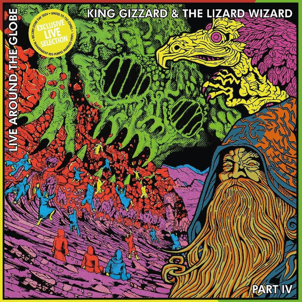 King Gizzard & The Lizard Wizard - Live Around The Globe: Part Iv [LP] [New Vinyl]
