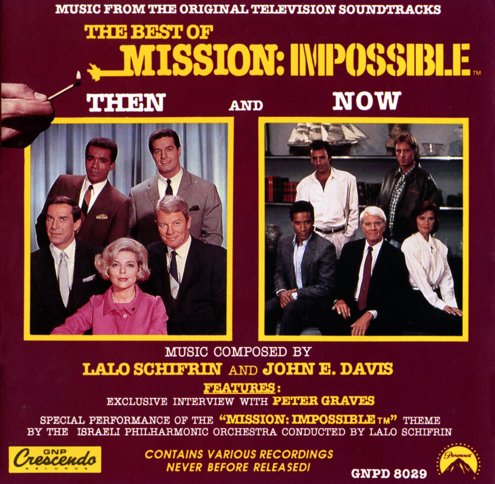 Lalo Schifrin  / Davis,John E. - Best Of Mission: Impossible Then And Now - O.S.T. [CD] [New CD]