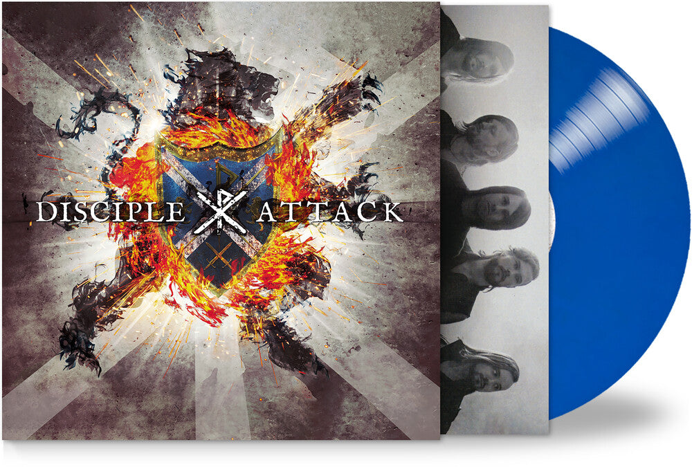 Disicple - Attack - Opaque Radical Blue (Blue) [Colored Vinyl] [Limited Edition] [New Vinyl]