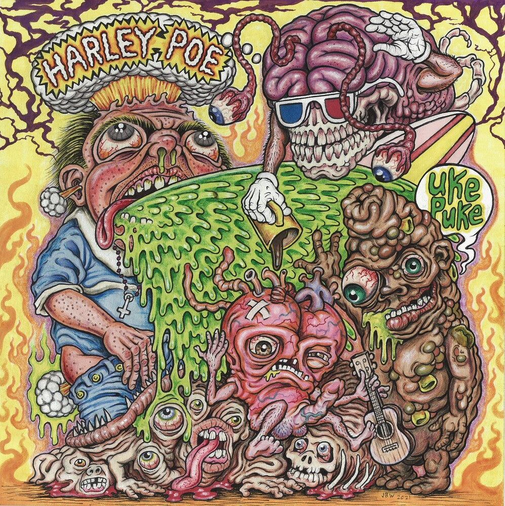 Harley Poe - Uke Puke [LP] [New Vinyl]