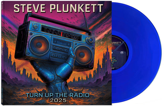 Steve Plunkett - Turn Up The Radio 2025 [Blue LP] [New Vinyl]
