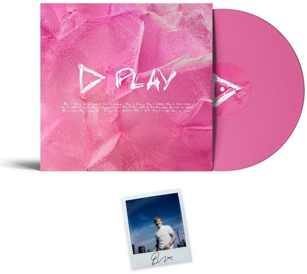 Ed Sheeran - Play [Indie Exclusive w/ Signed Polaroid, Pink Vinyl] [New Vinyl]