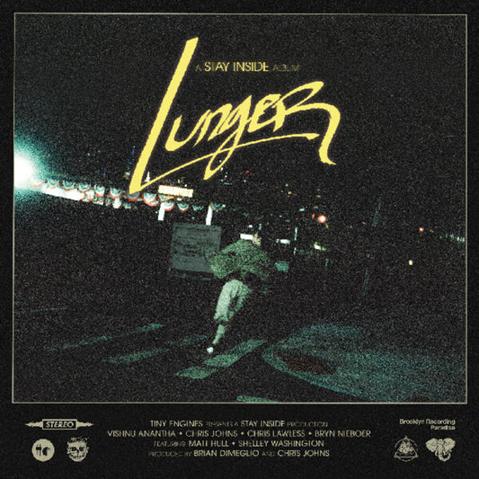 Stay Inside - Lunger [Yellow + Glitter Colored Vinyl] [New Vinyl]