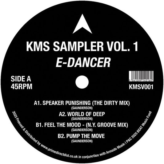 E-Dancer - Kms Sampler Vol. 1 [12" Vinyl] [New Vinyl]
