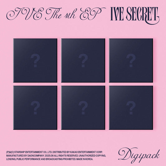 IVE - IVE THE 4TH EP IVE SECRET [Digipack] [New CD]
