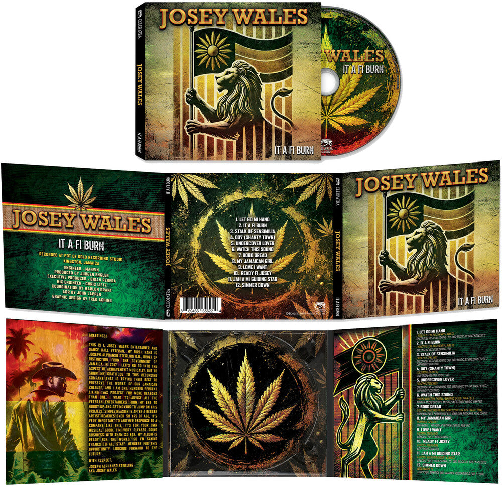 Josey Wales - It A Fi Burn [CD] [New CD]