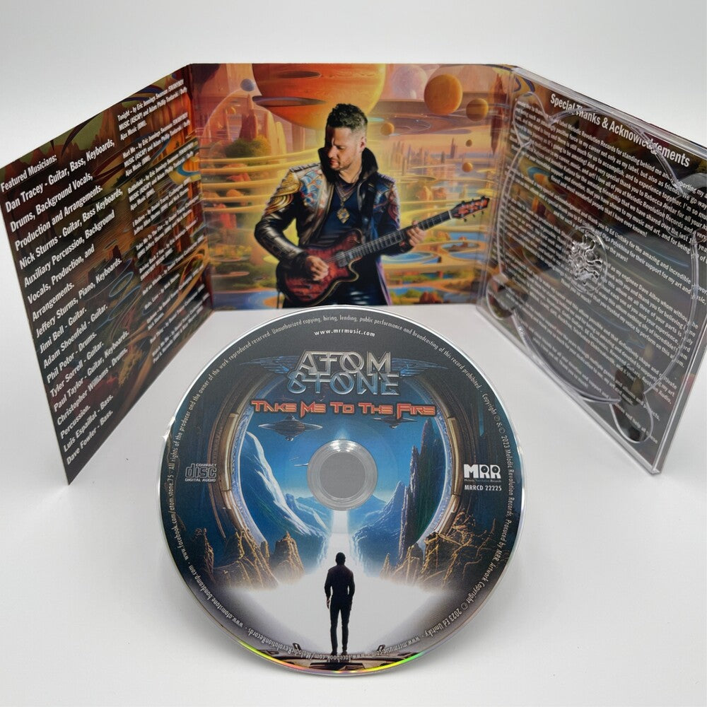 Atom Stone - Take Me Two The Fire [Digipak] [New CD]