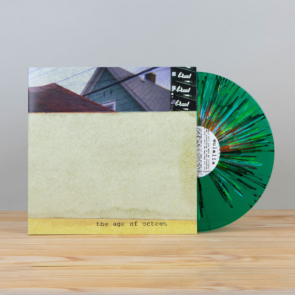 Braid - Age Of Octeen - Green [Colored Vinyl] (Gate) (Grn) [Download Included] [New Vinyl]