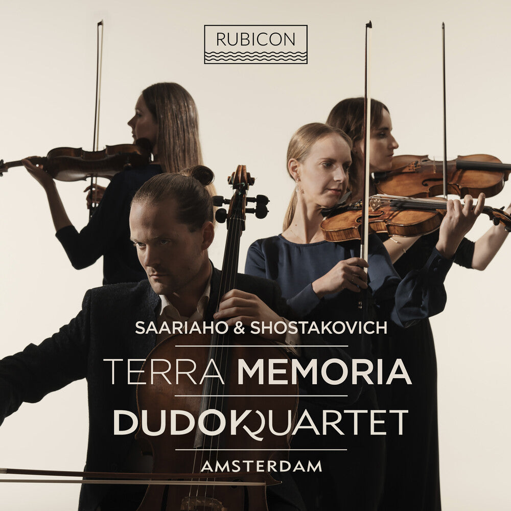 Dudok Quartet Amsterdam - Saariaho & Shostakovich [CD] [New CD]