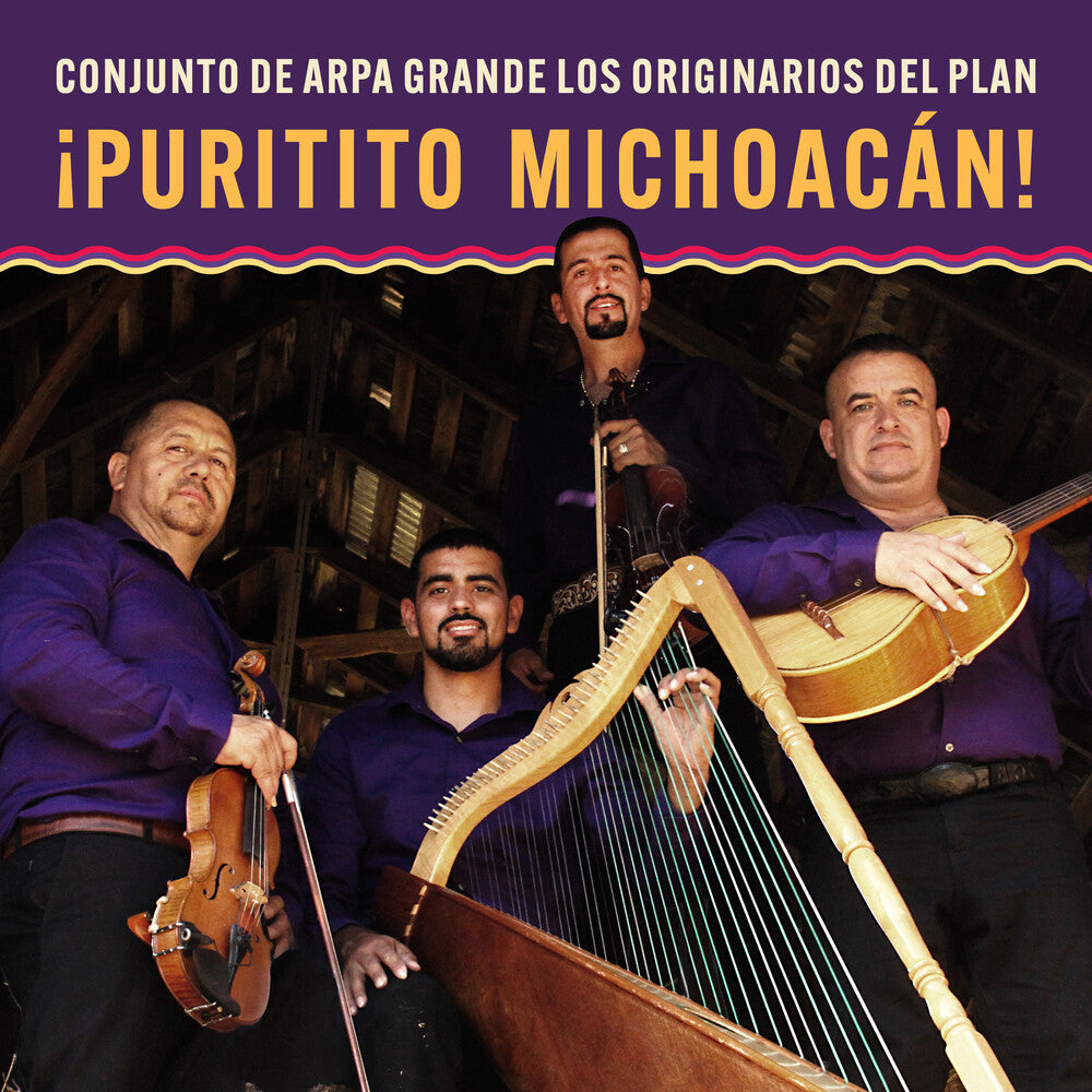 Los Originarios Del Plan - Puritito Michoacan: Conjunto De Arpa Grande [CD] [New CD]