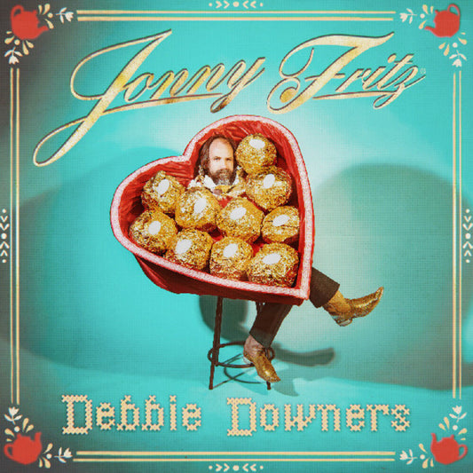 Jonny Fritz - Debbie Downers [Clear Vinyl] (Ofgv) (Red) [New Vinyl]