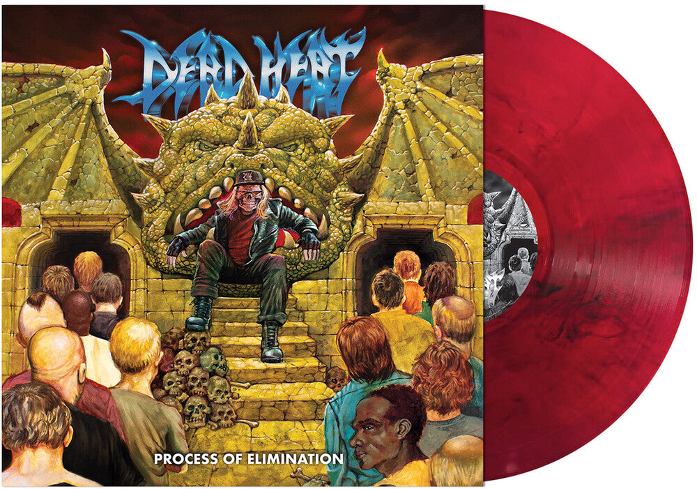 Dead Heat - Process of Elimination [Red Black Marble Vinyl] [New Vinyl]