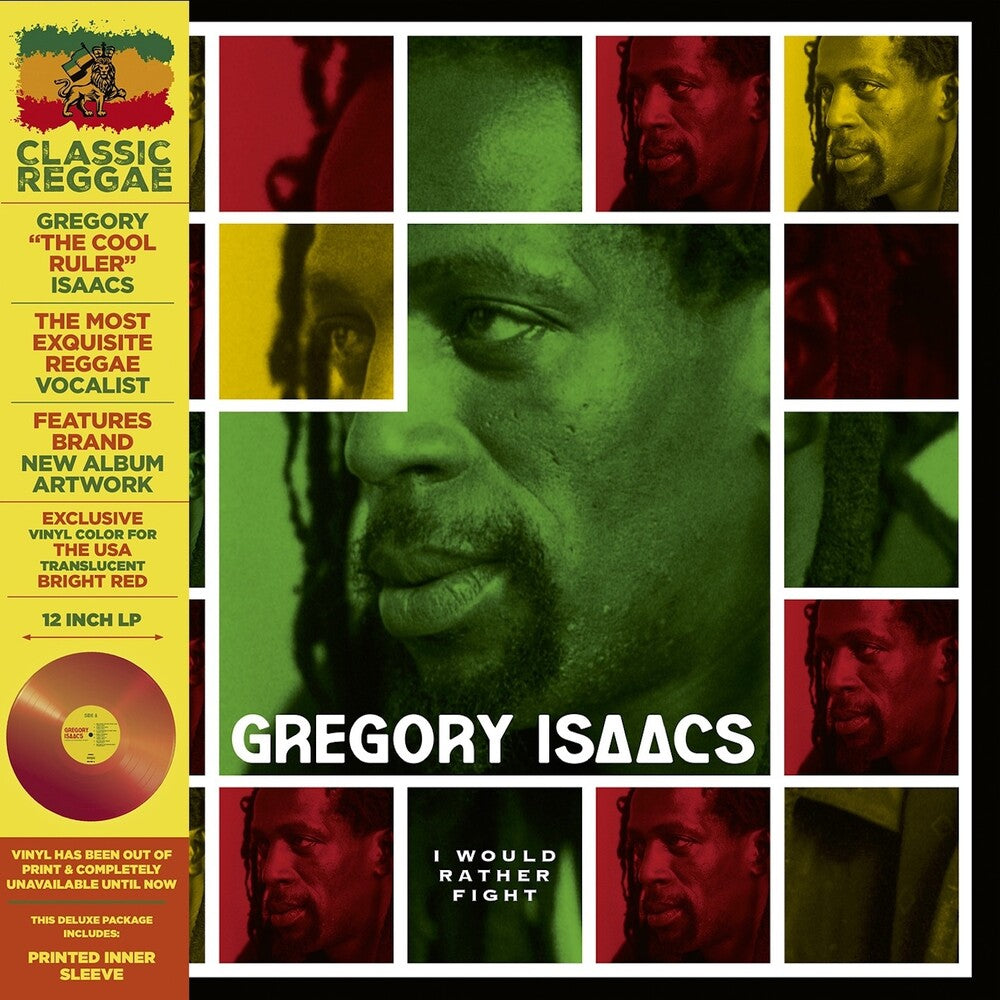 Gregory Isaacs - I Would Rather Fight - Red [Colored Vinyl] [Deluxe] [Limited Edition] [New Vinyl]