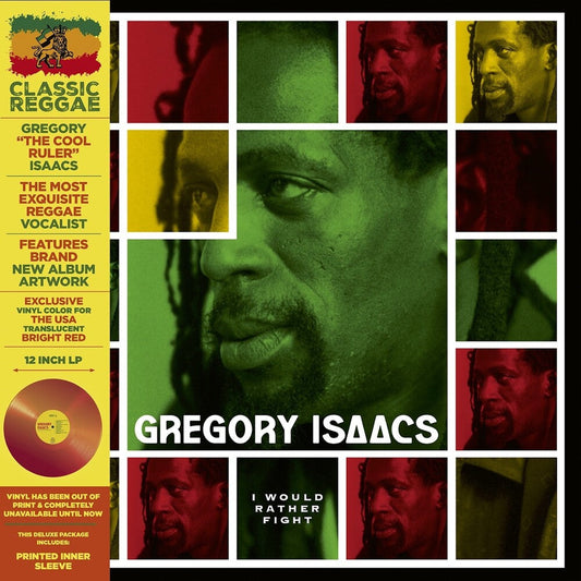 Gregory Isaacs - I Would Rather Fight - Red [Colored Vinyl] [Deluxe] [Limited Edition] [New Vinyl]